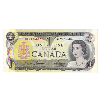 BC-46a 1973 Canada $1 Lawson-Bouey, NF, UNC