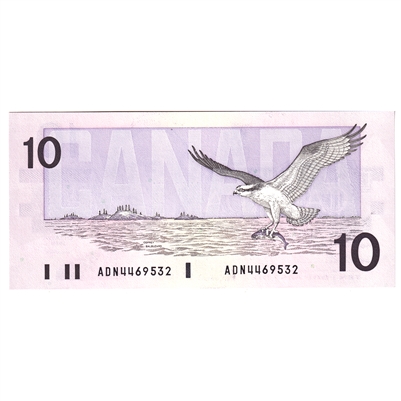 BC-57a 1989 Canada $10 Thiessen-Crow, ADN, CUNC