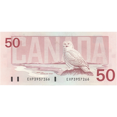 BC-59a 1988 Canada $50 Thiessen-Crow, EHP, UNC