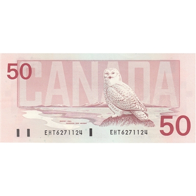 BC-59a 1988 Canada $50 Thiessen-Crow, EHT, AU-UNC