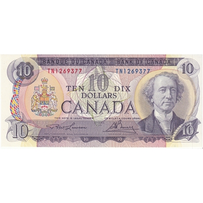 BC-49c 1971 Canada $10 Lawson-Bouey, TN, CUNC