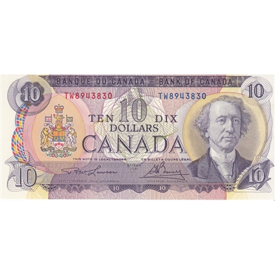 BC-49c 1971 Canada $10 Lawson-Bouey, TW, CUNC
