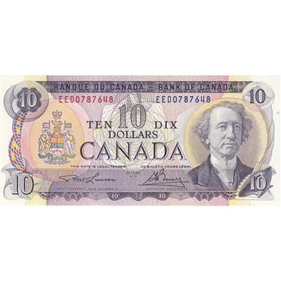 BC-49c-i 1971 Canada $10 Lawson-Bouey, EED, CUNC