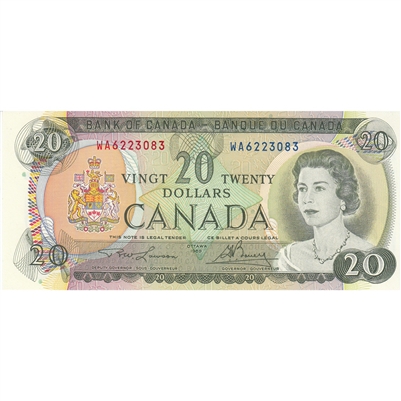 BC-50b 1969 Canada $20 Lawson-Bouey, WA, CUNC