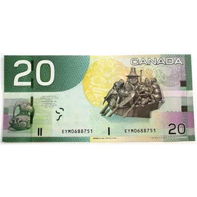 BC-64a-i 2004 Canada $20 Jenkins-Dodge, EYM, CUNC