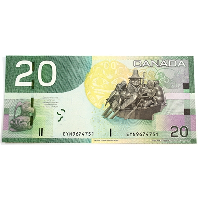 BC-64a-i 2005 Canada $20 Jenkins-Dodge, EYN, CUNC