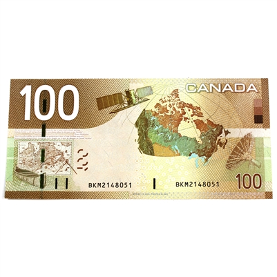 BC-66a 2005 Canada $100 Jenkins-Dodge, BKM, UNC