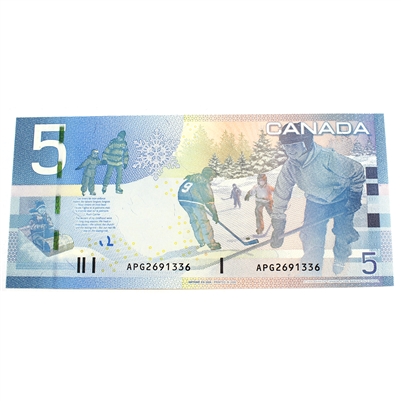 BC-67a 2006 Canada $5 Jenkins-Dodge, APG, UNC