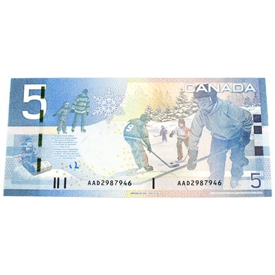 BC-67bA 2009 Canada $5 Jenkins-Carney, AAD (2.96-3.16), CUNC