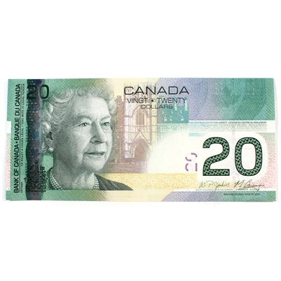 BC-64b 2009 Canada $20 Jenkins-Carney, EUN, CUNC