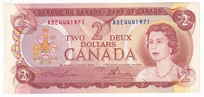 BC-47a-i 1974 Canada $2 Lawson-Bouey, ABE, CUNC