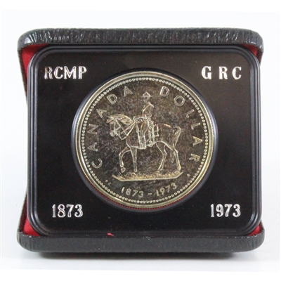 1973 Canada North West Mounted Police Specimen Silver Dollar