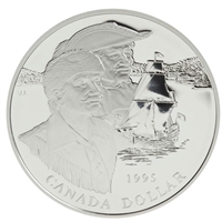 1995 Canada Hudson's Bay Company 325th Ann. Proof Sterling Silver Dollar