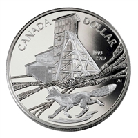 2003 Canada Colbalt Discovery Centennial Proof Silver Dollar (No Tax)