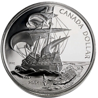 2004 Canada First French Settlement Proof Silver Dollar (No Tax)