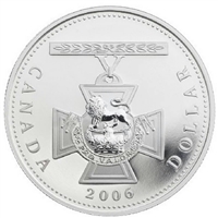 2006 Canada $1 150th Ann. Of the Victoria Cross Proof Silver (No Tax)