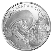 2008 Canada Quebec City 400th Anniversary Proof Silver Dollar