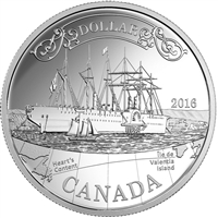 2016 Canada Transatlantic Cable Anniversary Proof Silver Dollar (No Tax)