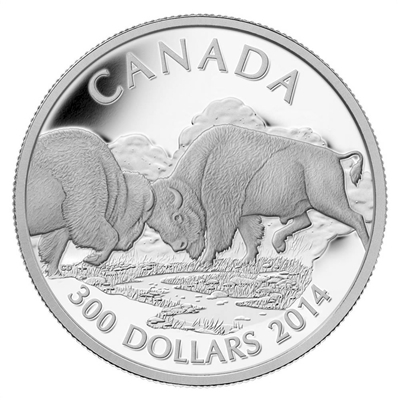 2014 Canada $300 The Bison - Challenge for Power Platinum (No Tax)