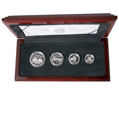 1994 Canada Sea Otters Platinum 4 Coin Set - 5th set (TAX Exempt)