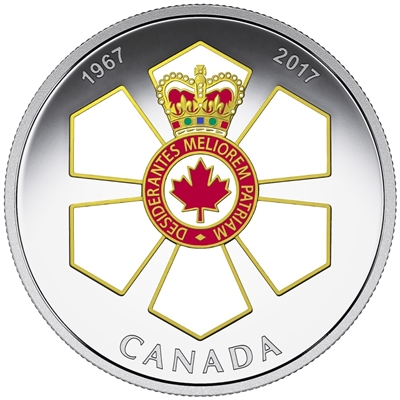 RDC 2017 $20 Canadian Honours - 50th Ann. of the Order of Canada (No Tax) impaired