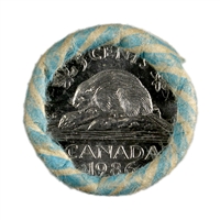 1986 Canada 5-cent Original Roll of 40pcs