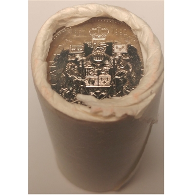 1992 Canada 50-cent Original Wrapped Roll of 25pcs