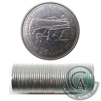 1992 Prince Edward Island Canada 25-cent Original Roll of 40pcs