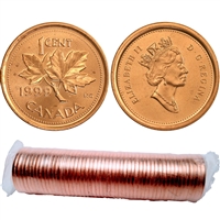 1999 Canada 1-cent Original Roll of 50pcs