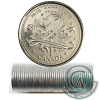 2000 Pride - January Canada 25-cent Original Roll of 40pcs