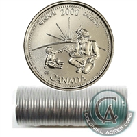 2000 Wisdom - September Canada 25-cent Original Roll of 40pcs