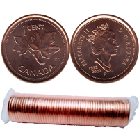 2002-P Canada 1-cent Original Roll of 50pcs