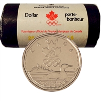 2004 Lucky Loon Canada Dollar Original Roll of 25pcs