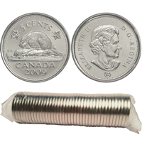 2009 Canada 5-cent Original Roll of 40pcs