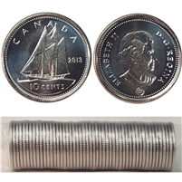 2013 Canada 10-cent Original Roll of 50pcs