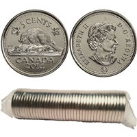 2014 Canada 5-cent Original Roll of 40pcs