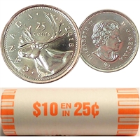 2018 Canada 25-cent Original Roll of 40pcs