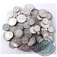 1967 Scrap Canadian Silver (10 & 25 Cents only) per dollar Face Value (23.3 grams)