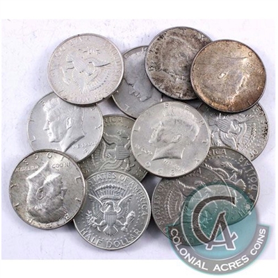 1965-1970 Scrap Clad U.S. Halves (The price quoted is per coin.)