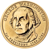 2007-D USA Presidential Dollar - George Washington Uncirculated (MS-60)