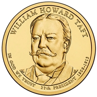 2013-P USA Presidential Dollar - William Howard Taft Uncirculated (MS-60)