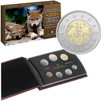 2012 Canada Wolf Cubs Special Edition Specimen Set