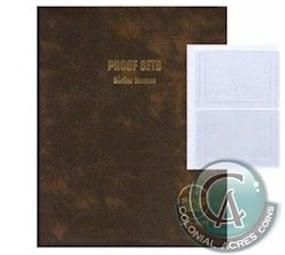 Unimaster Canada Proof Like Set Brown Vinyl Binder