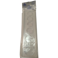 Hard plastic year set holders 1968-1986 (Snap lock case)