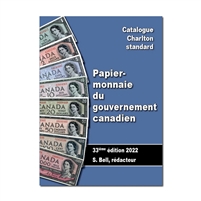 FRENCH VERSION 2022 Papier Monnaie du gouvernment canadien 33ieme ed.