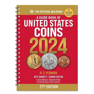 2024 Red Book: A Guide Book of United States Coins, 77th Edition