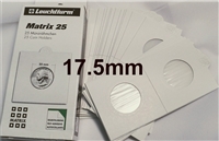 25 x Self-Adhesive Cardboard 2x2 Holders - Misc size - (17.5mm).