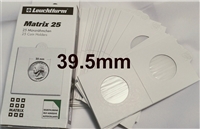 25 x Self-Adhesive Cardboard 2x2 Holders - Misc size - 39.5mm