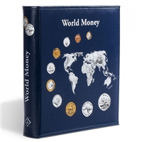 Numis Album World Collection with 5 sheets for 143 coins