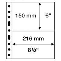 Pack of 5x 2 Pocket Page - fits Numis Grande Album GRANDE2C.